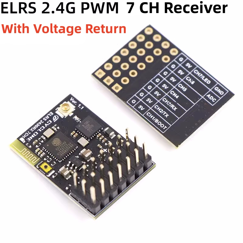 Fpv Drone Quadcopter - ELRS 2.4G PWM 7CH 6CH CRSF
