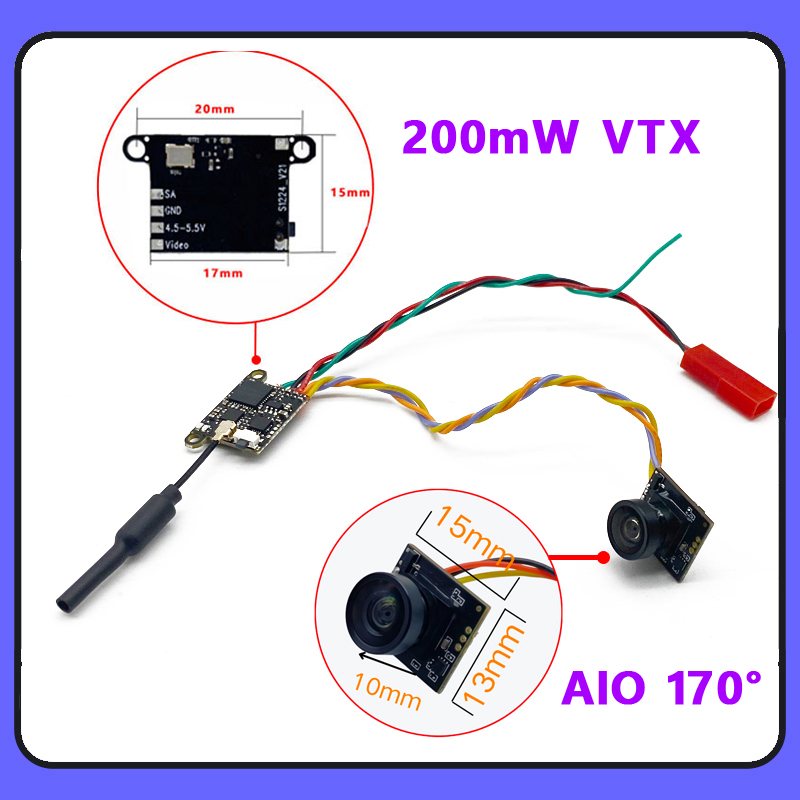 SLONWAKE 5.8G 1200TVL FPV Came - Fpv Drone Transmitter ulasan dan harga