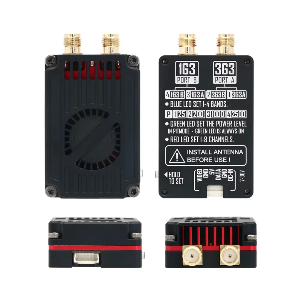 Rushfpv Rush 1.3G/3.3G 4W 7-30 - Fpv Drone Quadcopter ulasan dan harga